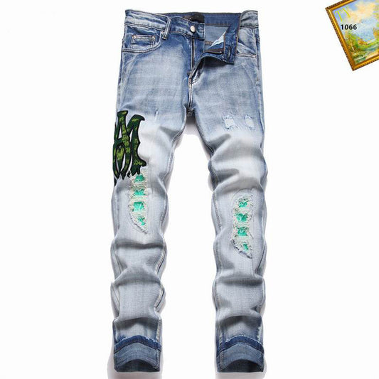 Men's Amiri Fashionable Casual Jeans Pants Size 29-38