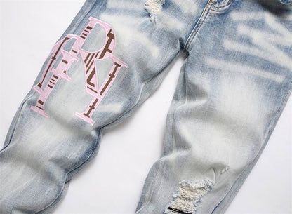 Men's Amiri Fashionable Casual Jeans Pants Size 29-38