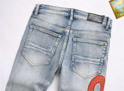 Men's Amiri Fashionable Casual Jeans Pants Size 29-38