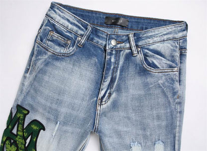Men's Amiri Fashionable Casual Jeans Pants Size 29-38