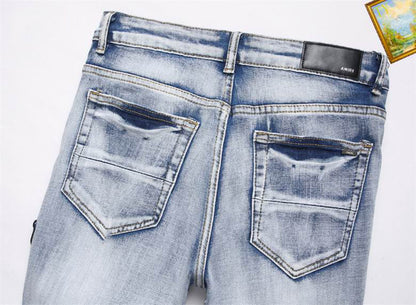 Men's Amiri Fashionable Casual Jeans Pants Size 29-38